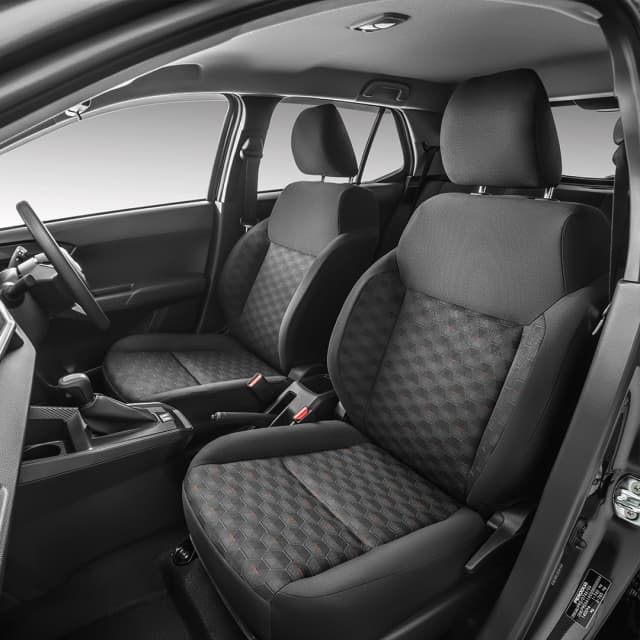 Semi Bucket Seats with Fabric